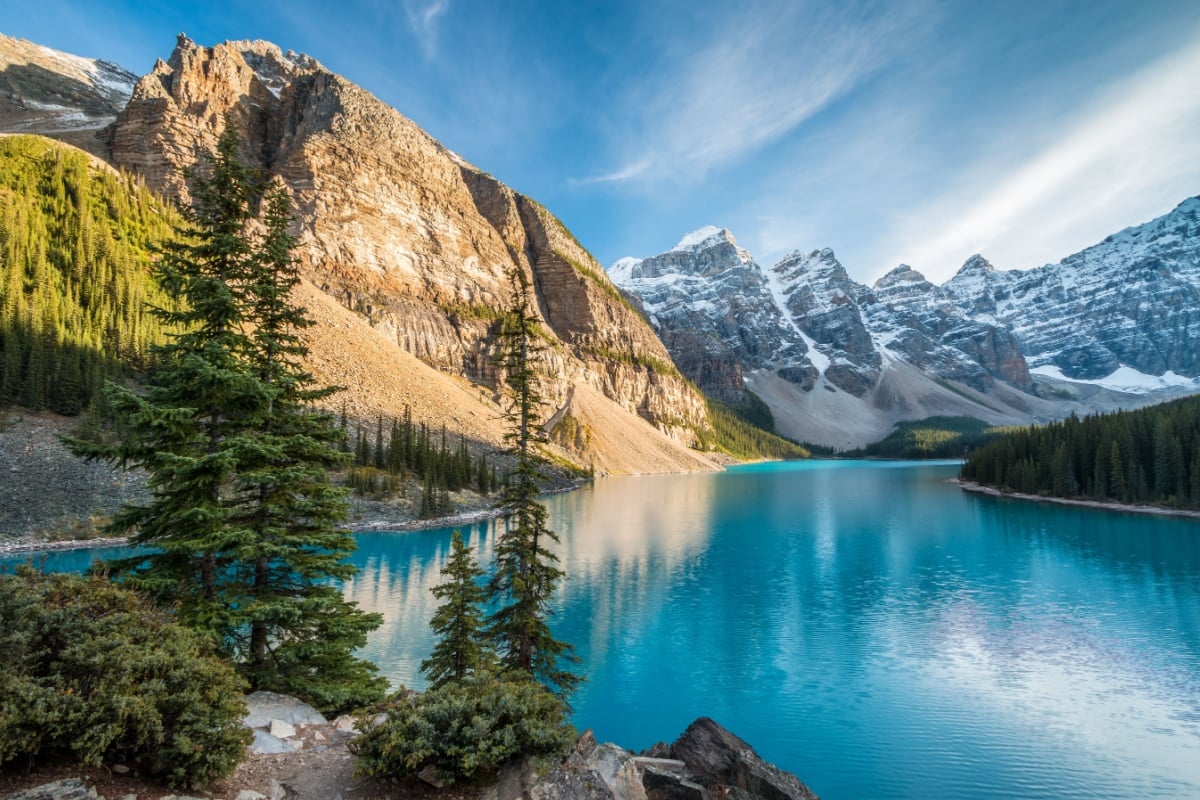 Lake Moraine, Banff National Park, Canada